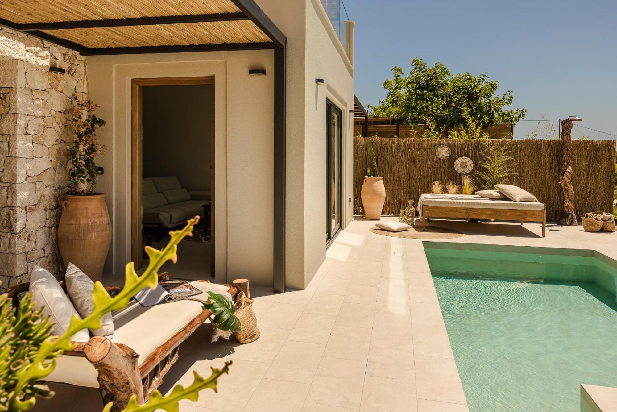 Hilaritas Luxury Suites Sea View, Private Pool & Jacuzzi Paradise Ratzaklíon Exterior foto