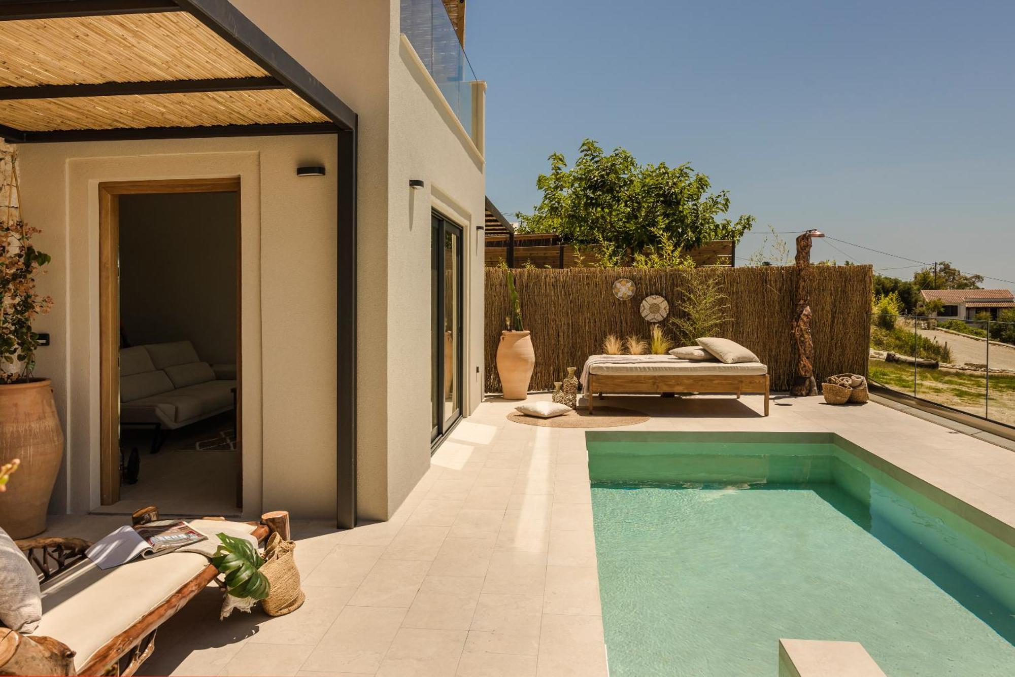 Hilaritas Luxury Suites Sea View, Private Pool & Jacuzzi Paradise Ratzaklíon Exterior foto